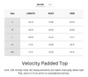 Cooling & Buttery Soft Velocity High Impact Padded Top