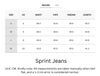 Cooling, Breathable & Stretchy Sprint Jeans With Tummy Control