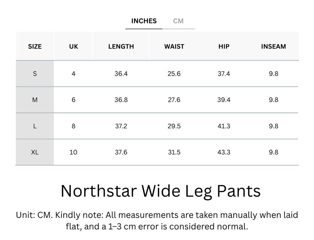 Wrinkle-Free, Cooling & Stretchable Tummy Control Northstar Wide Leg Pants With Pockets