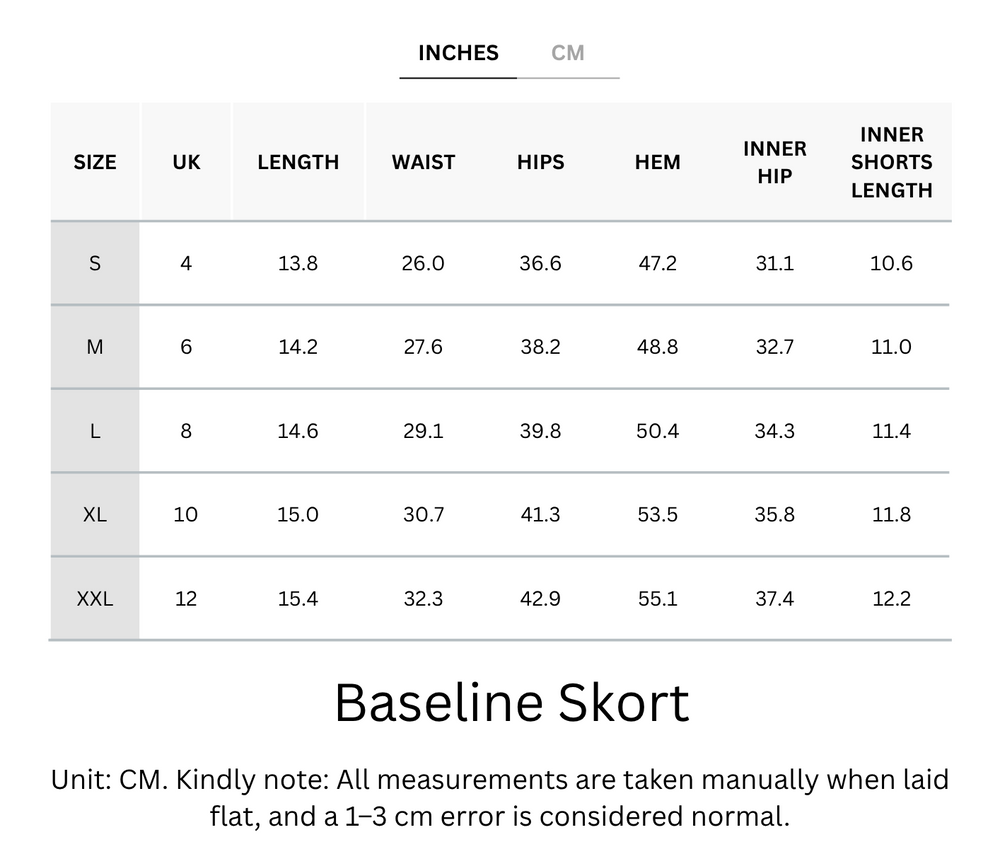 Buy 1, Get 1 Free - Cooling, Sweat-Wicking & Tummy Control Baseline Skort With Inner Shorts & Pockets