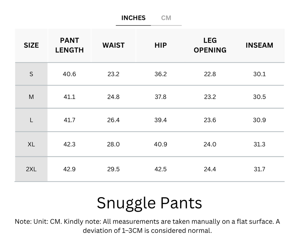 Wrinkle-Free, Breathable, Stretchable, Buttery Soft Snuggle Pants