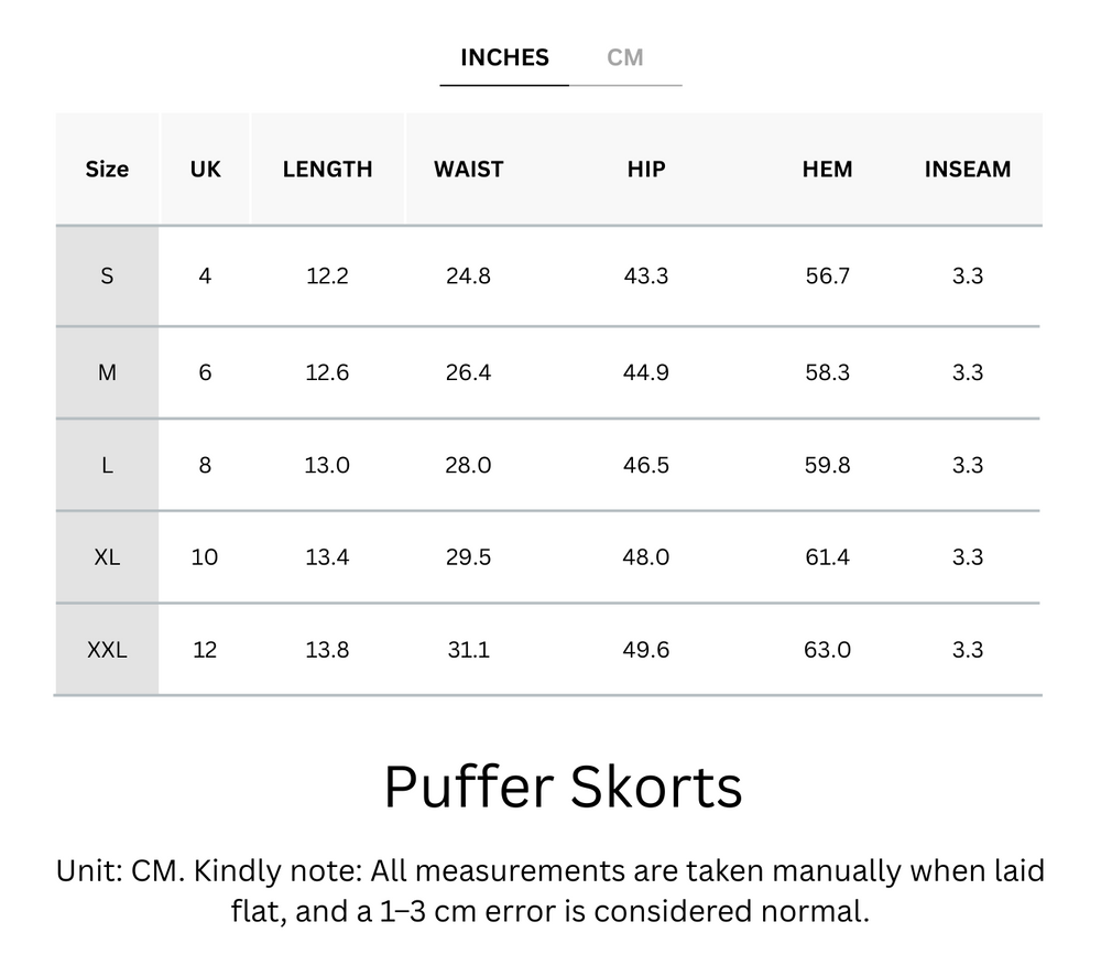 Buy 1, Get 1 Free - Breathable & Stretchy Puffer Skort With Inner Tights & Pockets