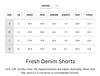 Cooling, Buttery Soft & Stretchy Fresh Denim Shorts With Tummy Control