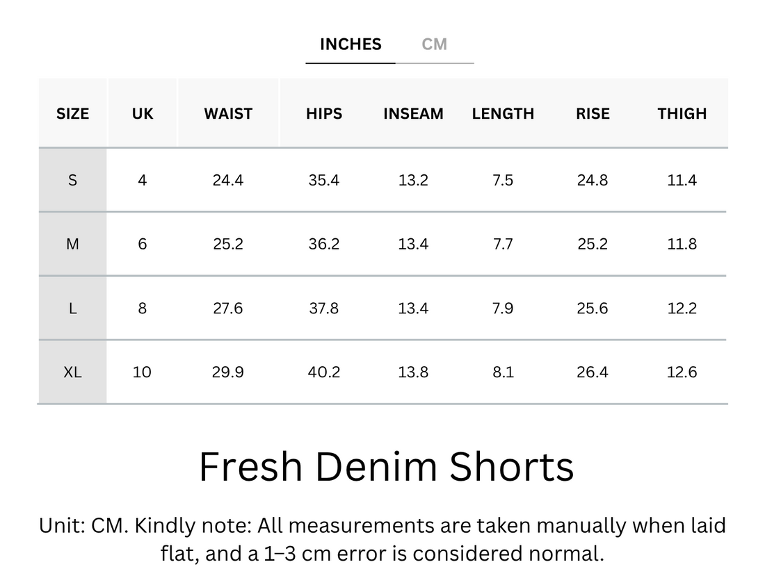Cooling, Buttery Soft & Stretchy Fresh Denim Shorts With Tummy Control