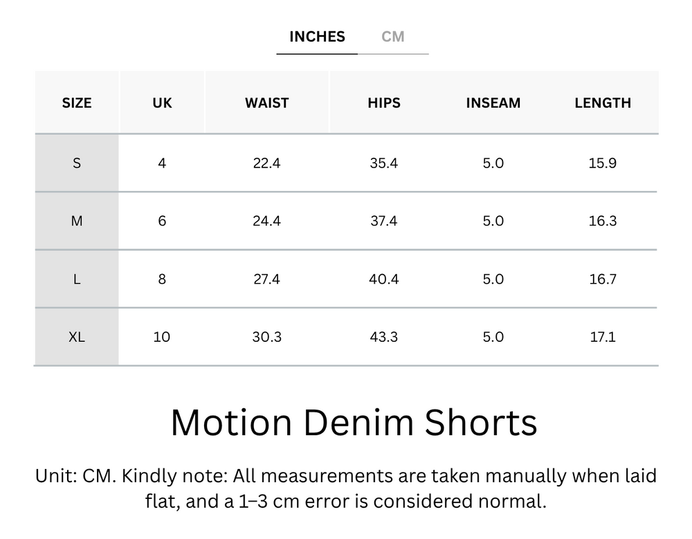 Cooling & Buttery Soft With Tummy-Tucking Waistline Motion Denim Shorts With Pockets