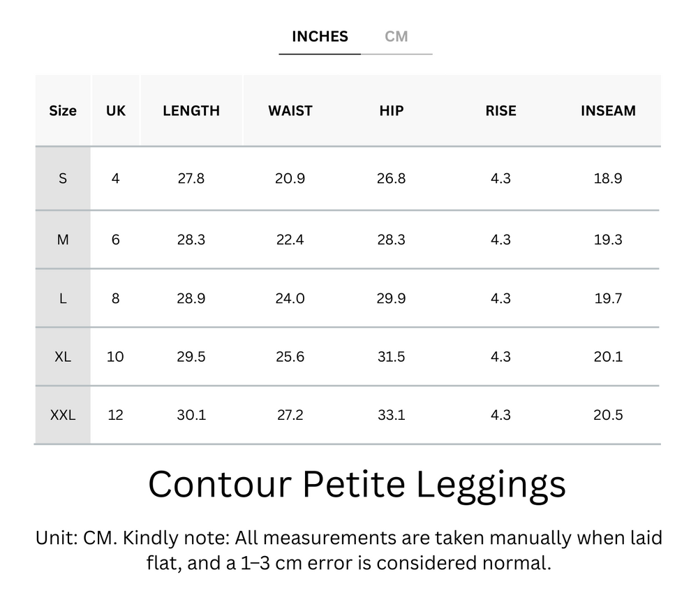 Buy 1, Get 1 Free - Tummy Tucking & Camel-Toe Proof Contour Petite 7/8 Leggings