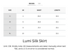 Cooling, Breathable & Crease-Free Lumi Silk Skirt With Zip