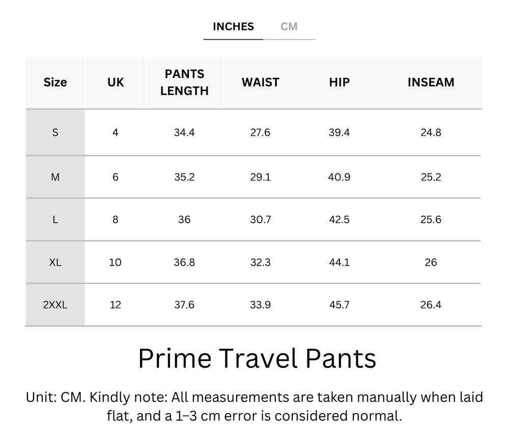 Buy 1, Get 1 Free - Wrinkle-Free & Stretchy Prime Travel Pants With Stretchy Waistband & Pockets