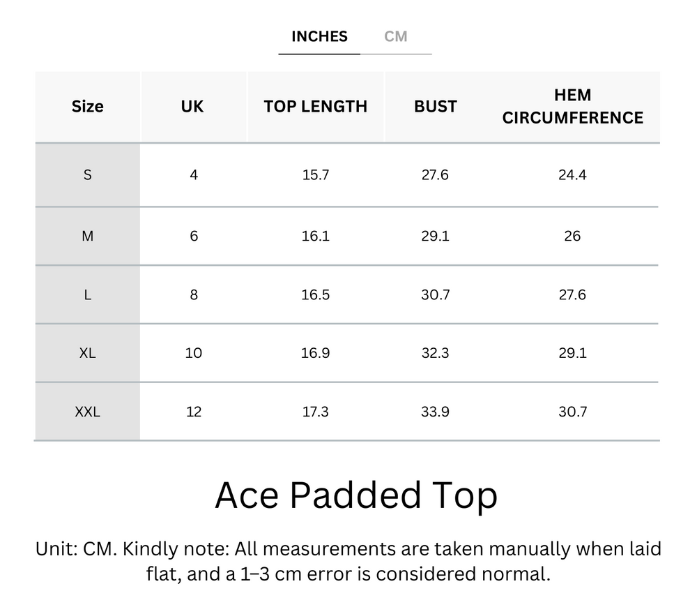 Buy 1, Get 1 Free - Cooling, Sweat-Wicking & Buttery Soft Ace Padded Top