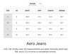 Cooling, Buttery Soft and Stretchy With Tummy Control Aero Jeans