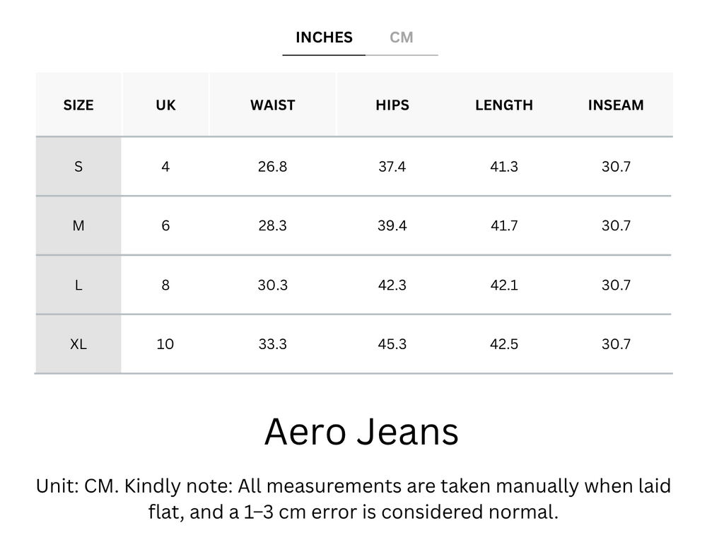 Cooling, Buttery Soft and Stretchy With Tummy Control Aero Jeans