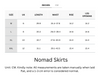 Cooling, Breathable & Stretchy Nomad Skirt With 2 Front Pockets & Elastic Waistband