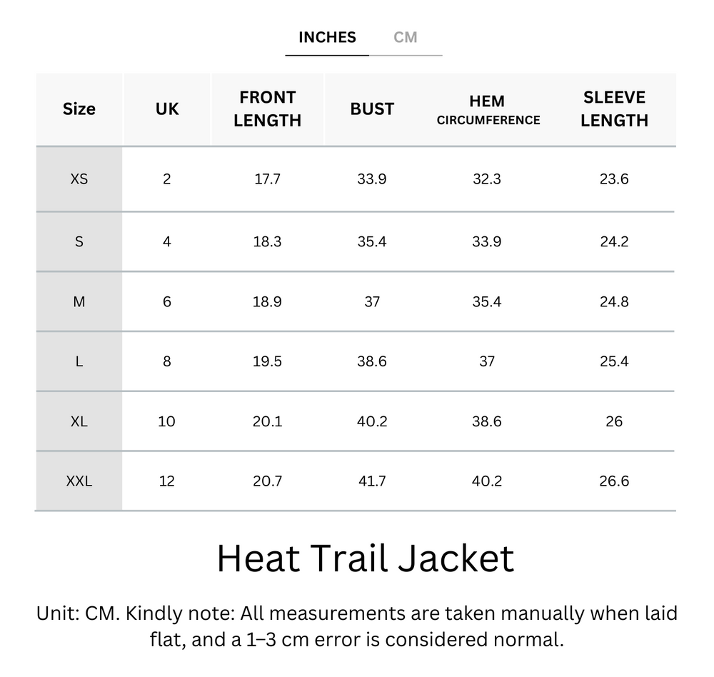 Temperature Regulating Windproof Heat Trail Jacket With Pockets With Zips