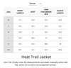Temperature Regulating Windproof Heat Trail Jacket With Pockets With Zips