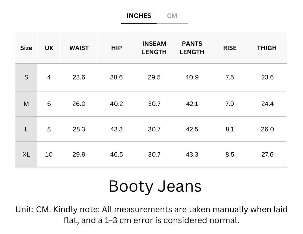 Cooling & Buttery Soft With Tummy Control Loose Cut Booty Jeans With Pockets