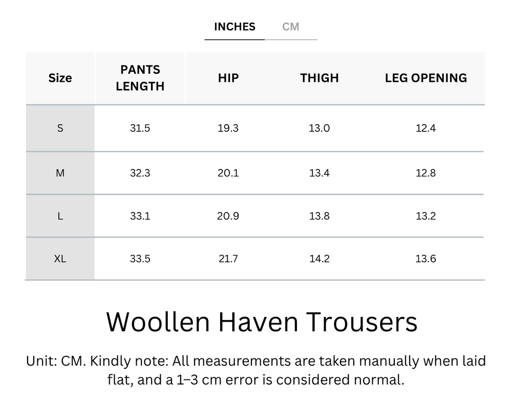 Wool Wrinkle-Free Haven Trousers With Elastic Waistband & Pockets - For Petites & Cold Climates