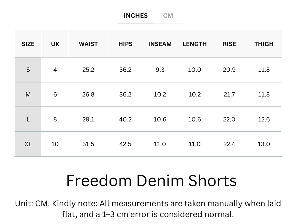 Cooling, Buttery Soft With Tummy Control Freedom Denim Shorts With Pockets