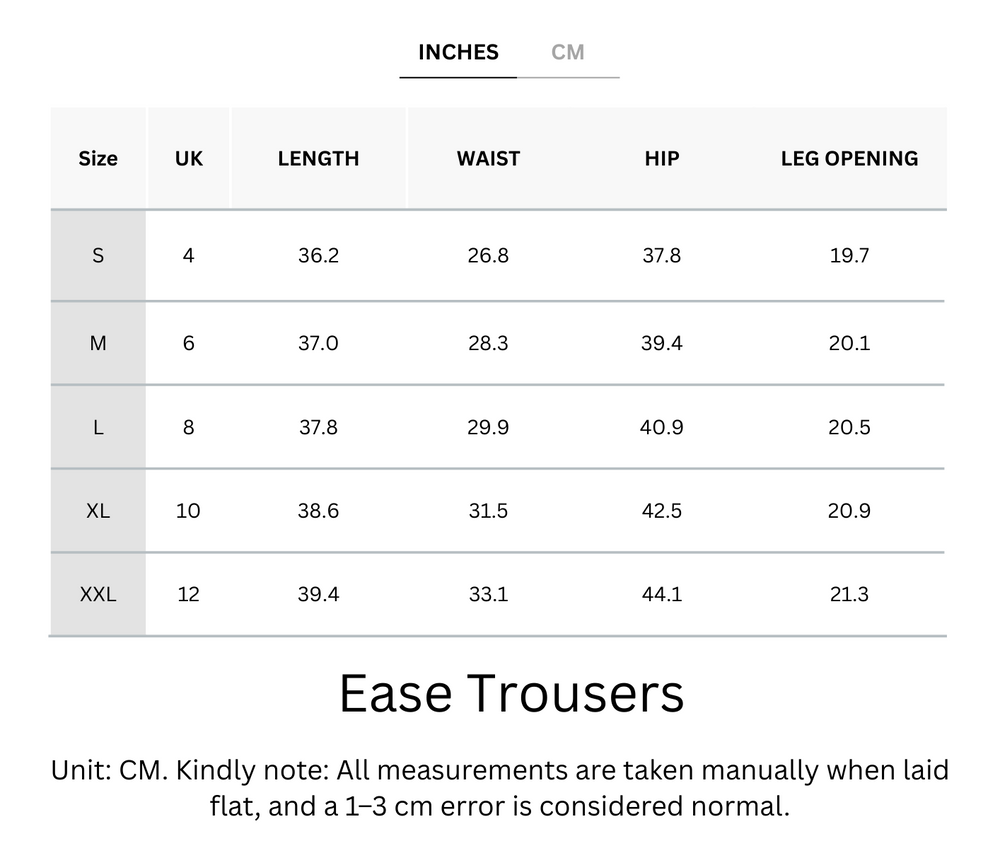 2-in-1 Cooling, Breathable & Wrinkle-Free Ease Trousers With Adjustable Waistband & Pockets