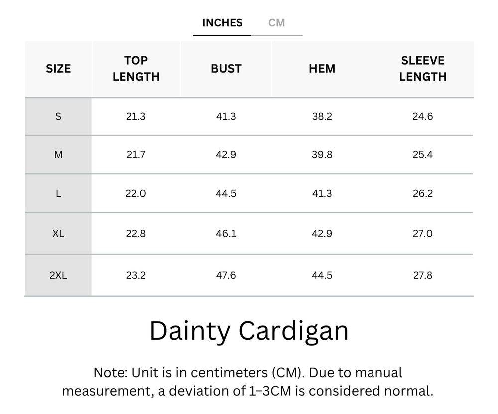 Cooling, Buttery Soft, Wrinkle-Free Dainty Cardigan