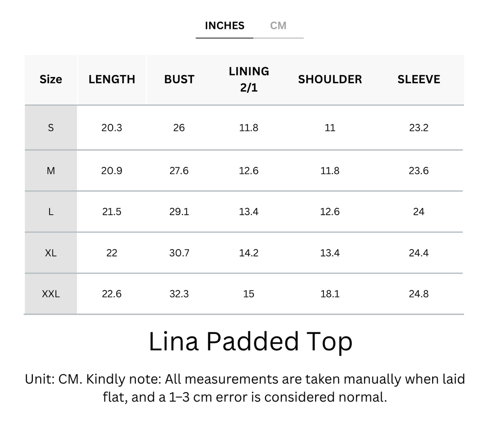 Buy 1, Get 1 Free - Buttery Soft Ribbed Lina Padded Top - For Chilly Climates