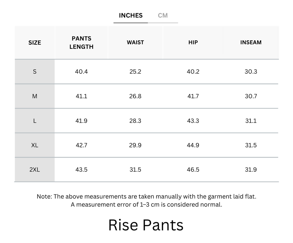 Cooling, Breathable & Wrinkle-Free Rise Pants