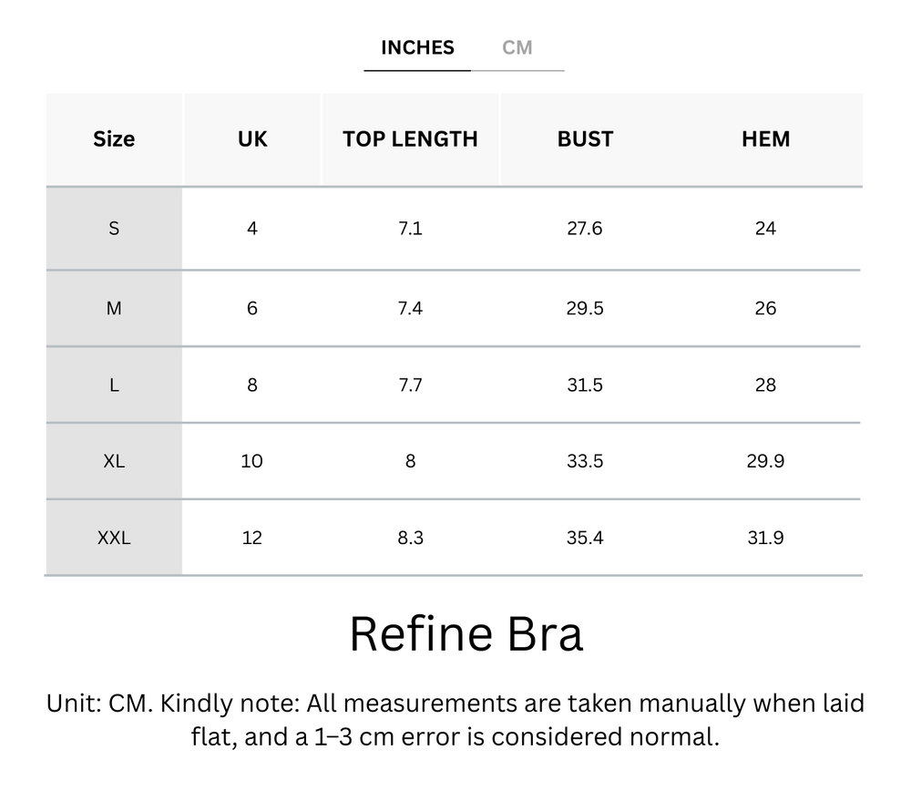 Buy 1, Get 1 Free - Buttery Soft & Sweat-Wicking Refine Bra