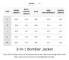 2-in-1 Waterproof & Windproof Bomber Jacket With Hidden Pockets