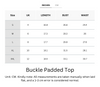 Buttery Soft & Cooling Buckle Padded Top