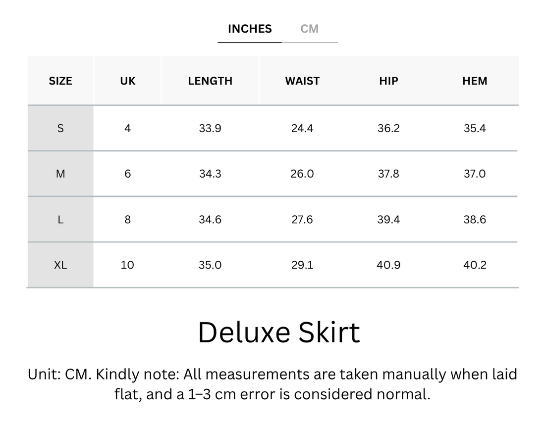 Cooling, Breathable & Buttery Soft Deluxe Skirt With Stretchable Waistband & Pockets
