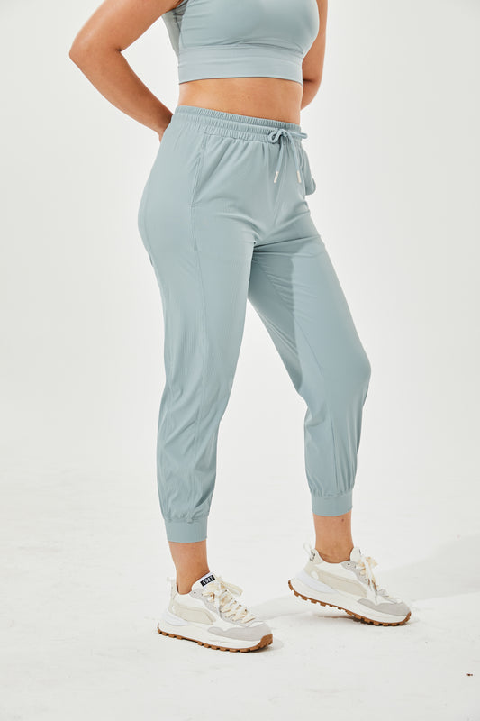 High-Waisted Silky & Cooling Luxe Joggers with Cuffs