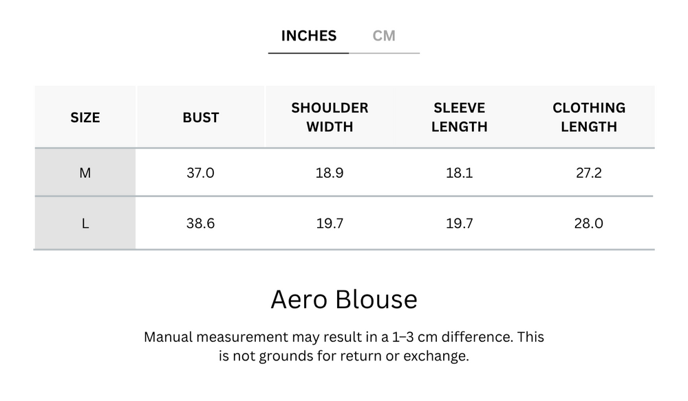 Cooling, Wrinkle-Free & Adjustable Aero Blouse