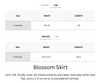 Wrinkle-Free Pleated Blossom Skirt With Stretchable Waistband (Free Size)