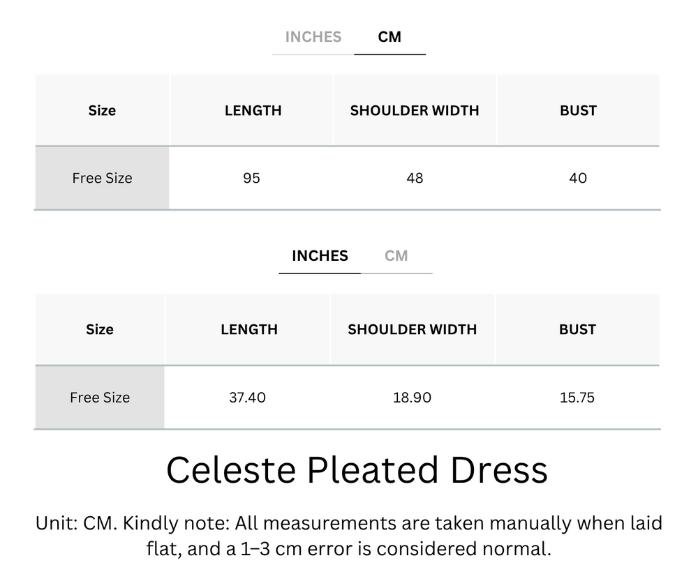 Wrinkle-Free, Cooling & Breathable Celeste Pleated Dress