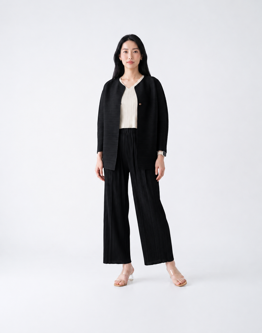 Wrinkle-Free & Cooling Pleated Free Size Harper Jacket