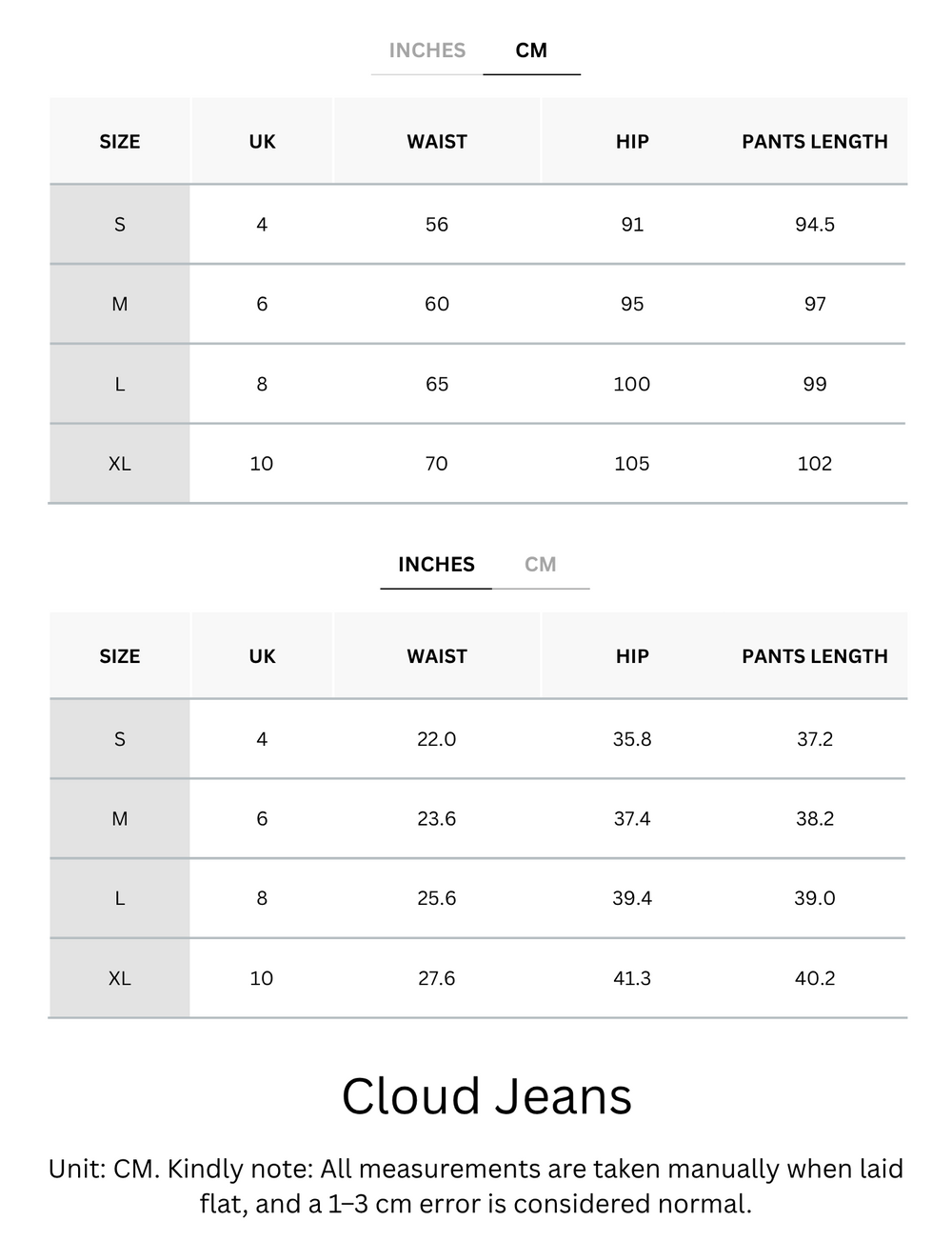 Cooling, Breathable & Stretchy With Tummy Tucking Waistband Cloud Jeans