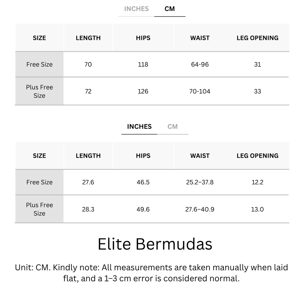 Wrinkle-Free, Cooling & Breatahble Elite Bermudas With Stretchy Waistband