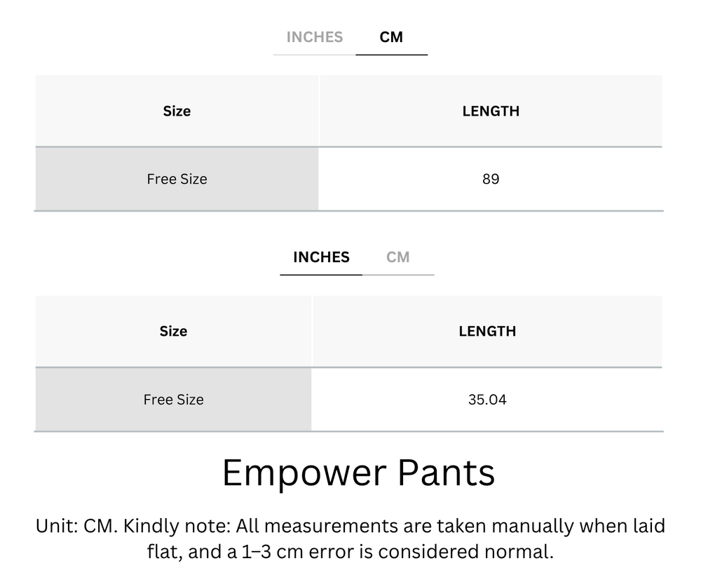 Wrinkle-Free, Cooling & Breathable Free Size Empower Pants With Pockets