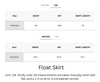 Wrinkle-Free, Cooling & Breathable Free Size With Stretchy Waistband Float Skirt