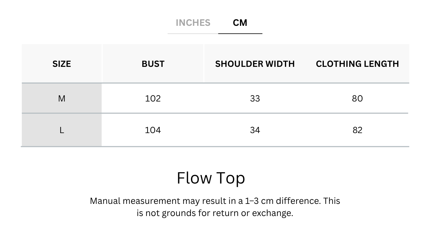 2-In-1 Cooling, Wrinkle-Free Flow Top