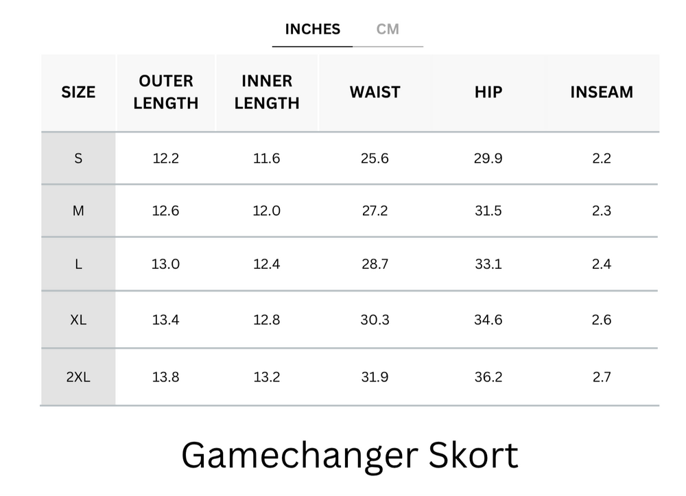 Cooling, Sweat-Wicking Gamechanger Skort