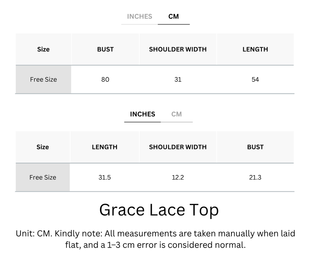 Cooling & Breathable Grace Lace top