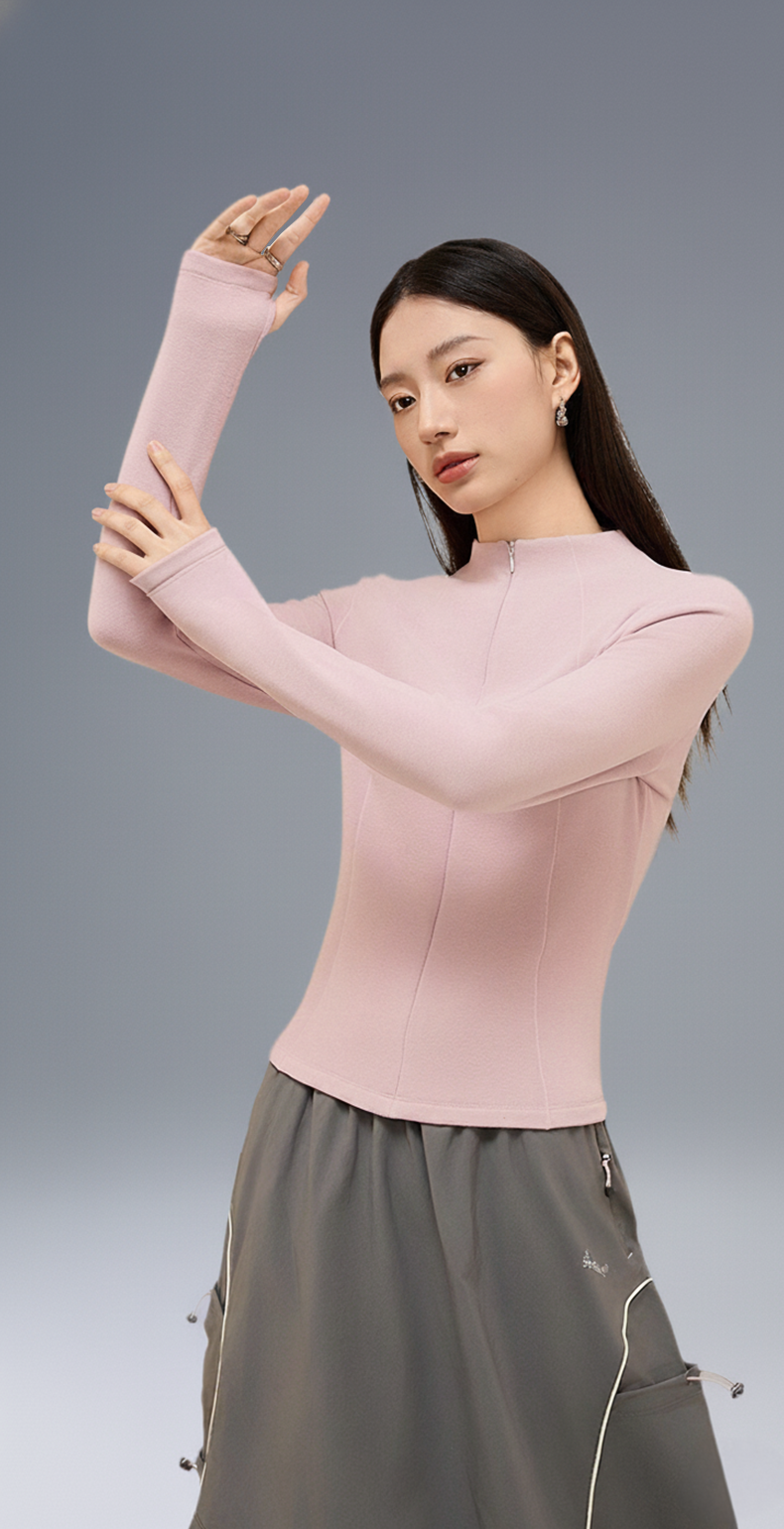 Buy 1, Get 1 Free - 2-In-1 Cloud Thermal Top With Hand Warmers - For Cold Climates