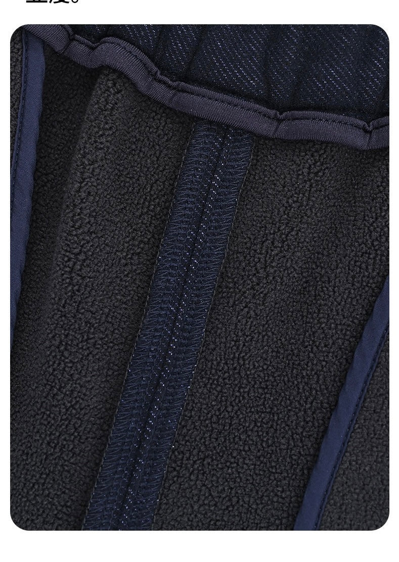 Buttery Soft Heatshield Thermal Wool Jeans With Adjustable Waistband With Pockets