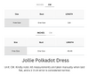 Wrinkle-Free, Cooling, Breathable & Free Size Jollie Polkadot Dress