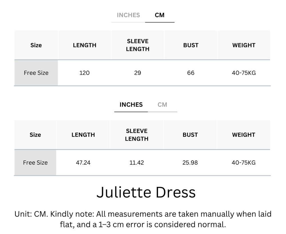 Wrinkle-Free, Cooling & Breathable Free Size Juliette Dress