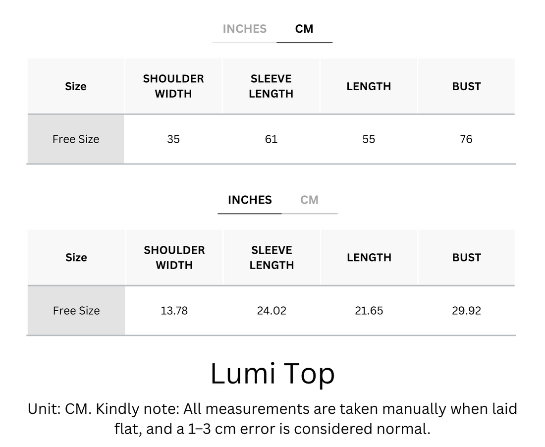 Buttery Soft, Warm & Free Size Tummy Covering Lumi Top