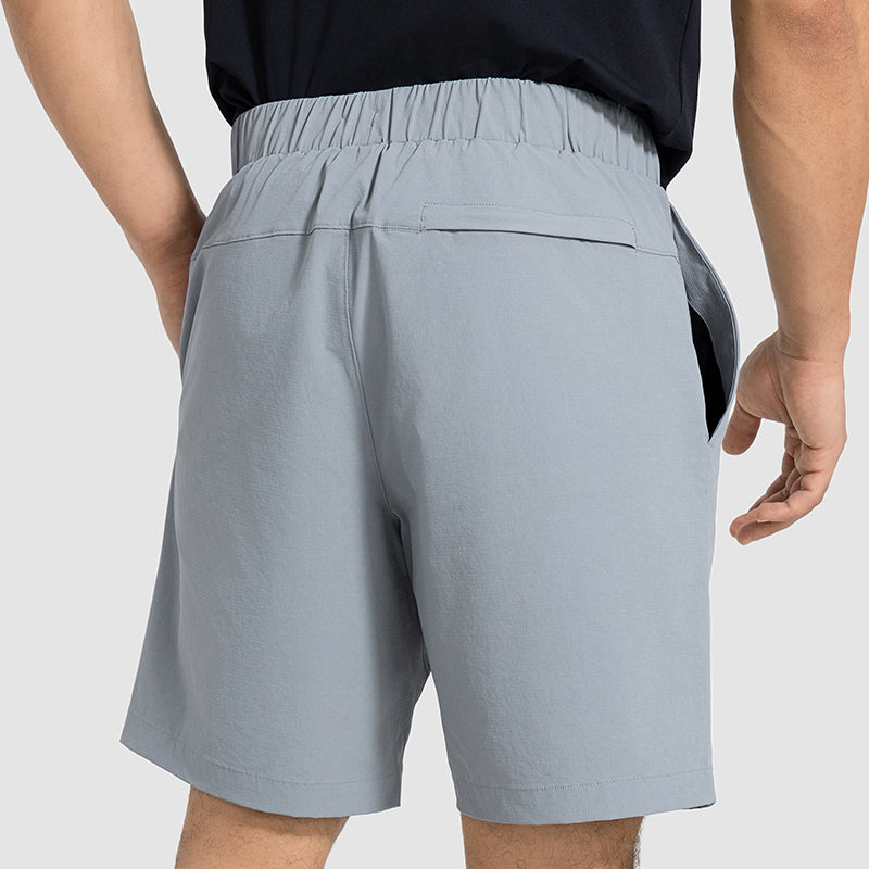 Buy 1, Get 1 Free - Wrinkle-Free & Stretchy Flex Bermudas With Stretchy Waistband & Pockets