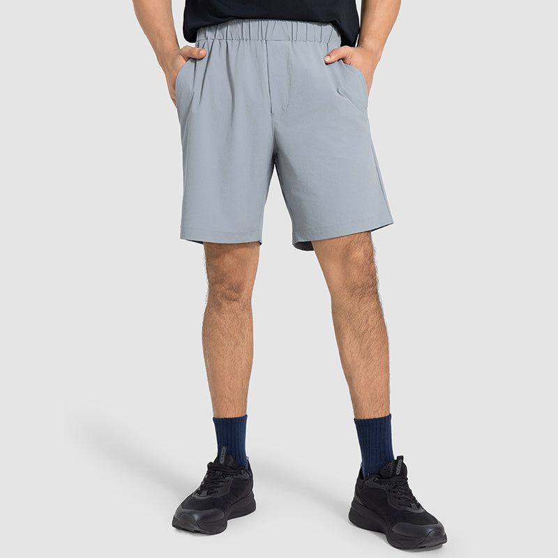 Buy 1, Get 1 Free - Wrinkle-Free & Stretchy Flex Bermudas With Stretchy Waistband & Pockets