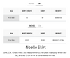 Wrinkle-Free, Cooling & Breathable Free Size Noelle Skirt