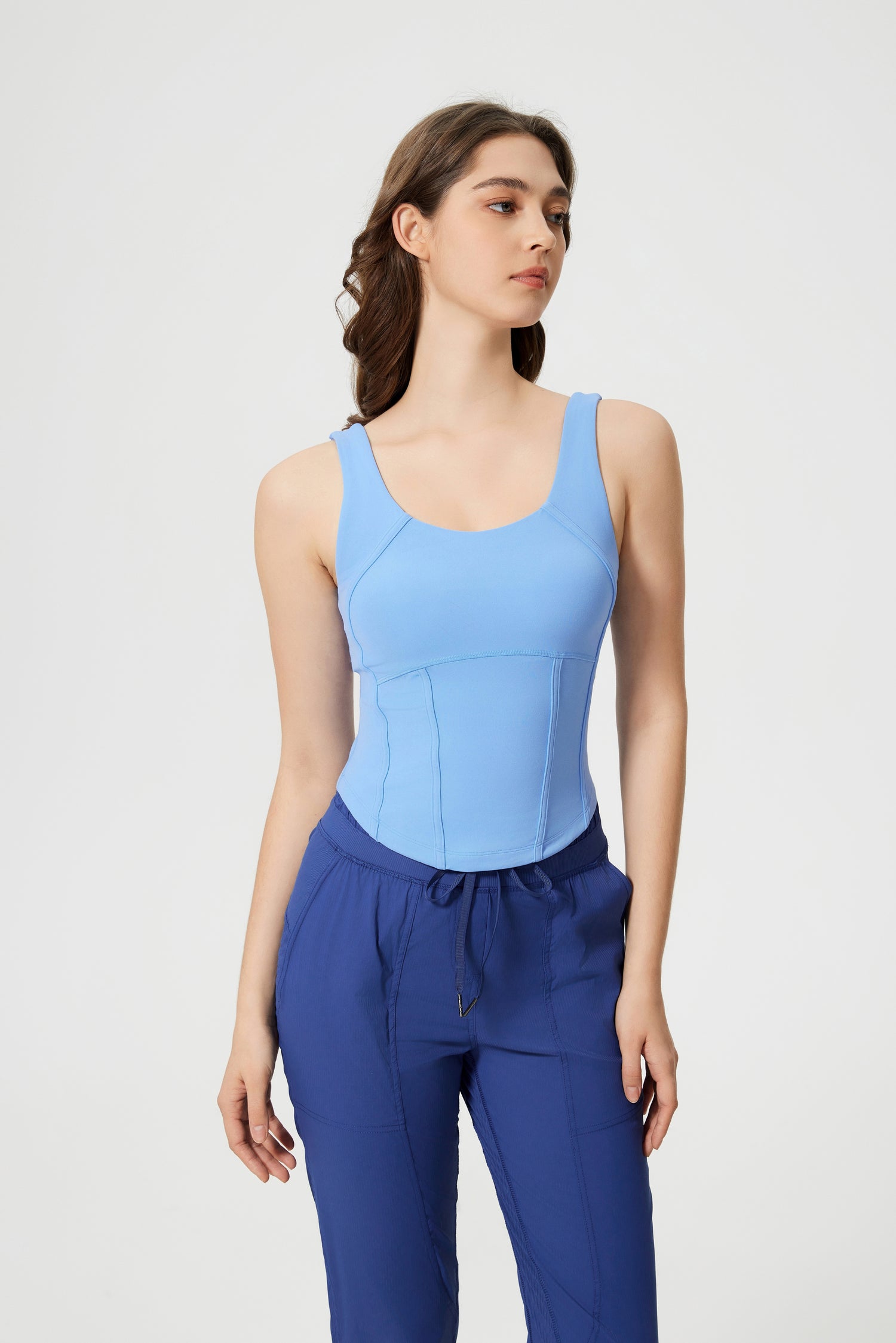 Cooling & Buttery Soft Corset Padded Top